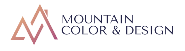 Mountain Color & Design Logo